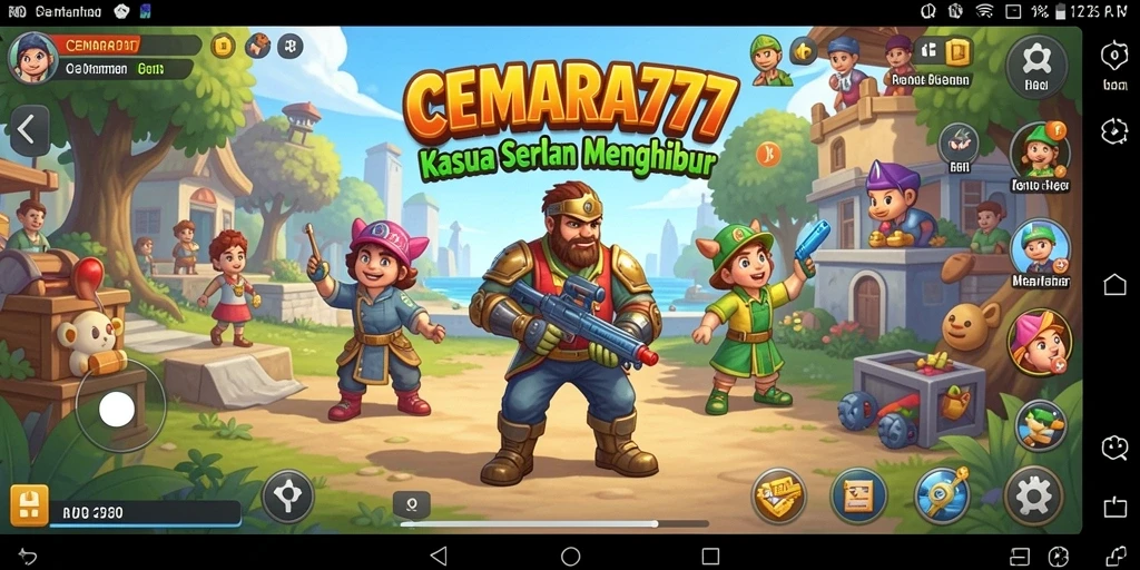 Menampilkan gameplay seru dan menarik dari CEMARA777.