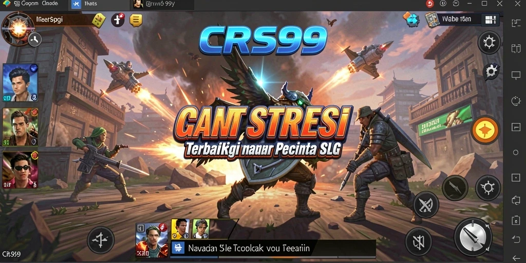 Tampilan gameplay menarik dari CRS99 dengan strategi yang mendebarkan.