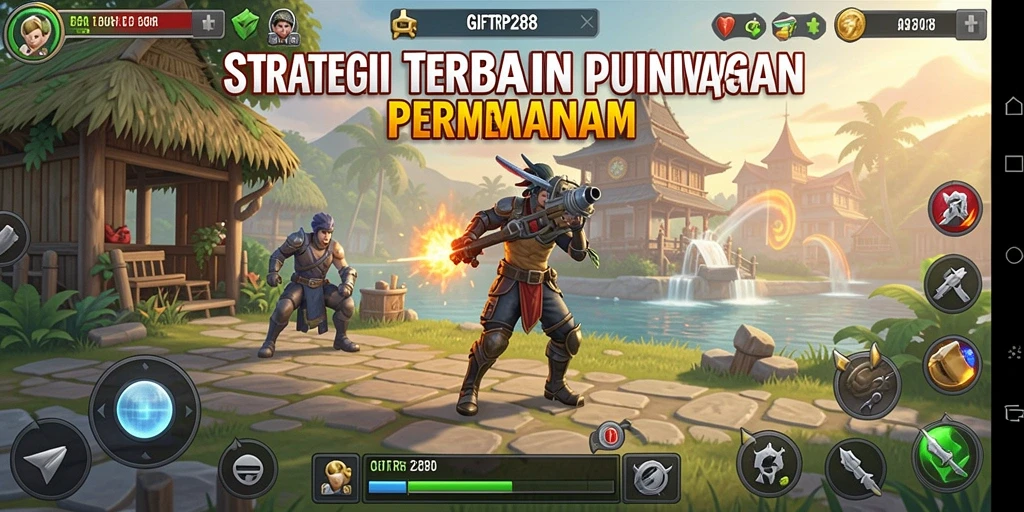 Tangkapan layar utama menunjukkan aksi seru dalam <strong>GIFTRP288</strong>.